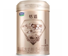 婴儿配方奶粉价格对比 1段 800g 恬适