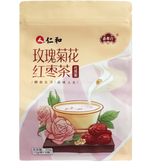 玫瑰菊花红枣茶