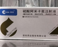 硫酸阿米卡星注射液(丁卡针)价格对比 0.2g:2ml*10支 辰欣药业