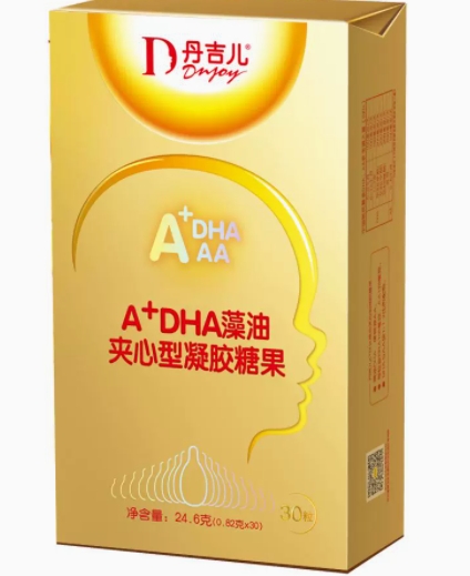 A+DHA藻油夹心型凝胶糖果