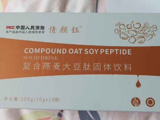 倩颜钰复合燕麦大豆肽固体饮料