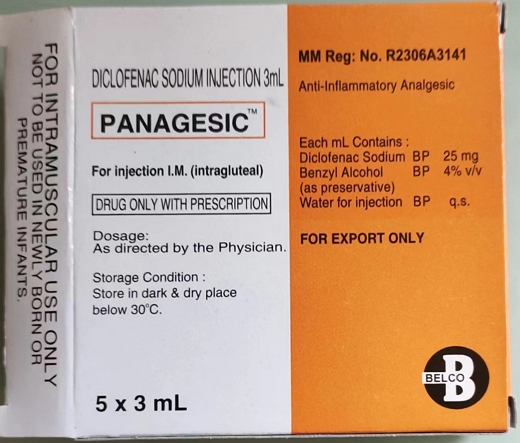 DICLOFENAC SODIUM INJECTION