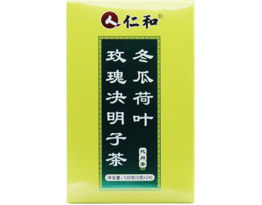 冬瓜荷叶玫瑰决明子茶