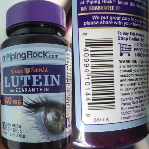 Piping Rock Lutein