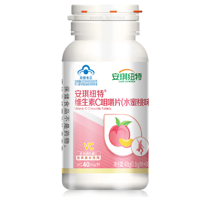 安琪纽特®维生素C咀嚼片(水蜜桃味)