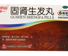 白云山固肾生发丸价格对比 6瓶装