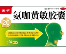 善举氨咖黄敏胶囊价格对比 20粒