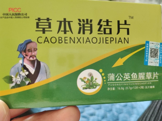 草本消结片蒲公英鱼腥草片