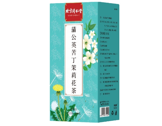 蒲公英苦丁茉莉花茶