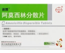 阿莫西林分散片(诺凯)价格对比 24片 四川制药制剂