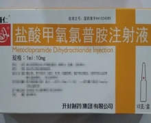 盐酸甲氧氯普胺注射液价格对比 10支 开封制药