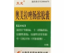 奥美拉唑肠溶胶囊价格对比 20mg*21粒 上海天龙药业