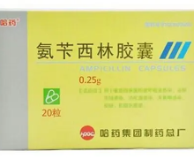 价格对比:氨苄西林胶囊 0.25g*20s 哈药集团制药总厂