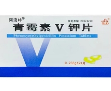 阿漠特青霉素V钾片价格对比 24片