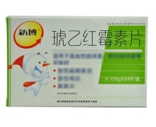 价格对比:琥乙红霉素片 24s 四川国瑞药业