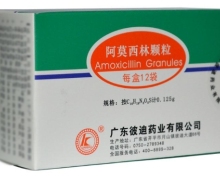 阿莫西林颗粒价格对比 12袋 彼迪药业