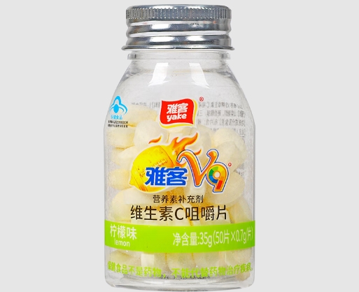 雅客V9牌维生素C咀嚼片(柠檬味)