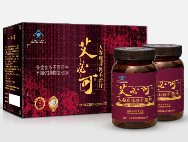 艾必可®鹿茸人参淫羊藿片