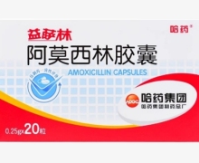 阿莫西林胶囊价格对比 0.25g*20粒 哈药