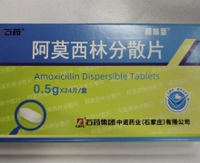 阿莫西林分散片(石药)价格对比 24片
