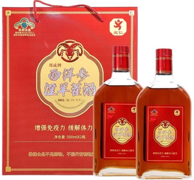 邦成牌西洋参淫羊藿酒