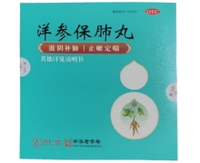 达仁堂洋参保肺丸价格对比
