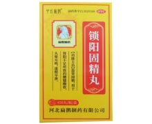 锁阳固精丸价格对比 450丸 中丘扁鹊