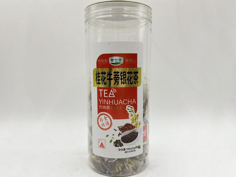 桂花牛蒡银花茶