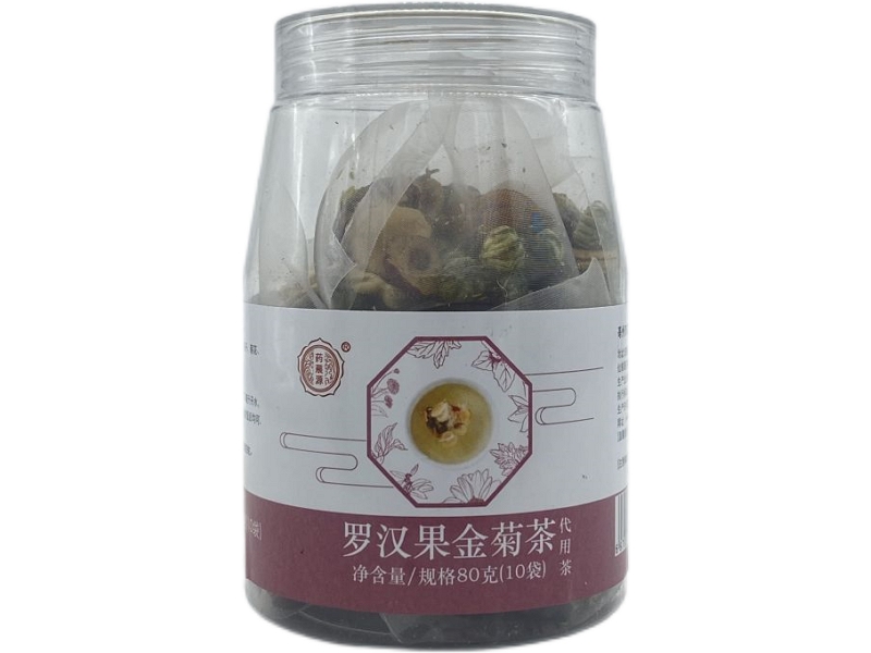 罗汉果金菊茶