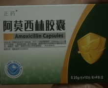 正药阿莫西林胶囊价格对比 40粒