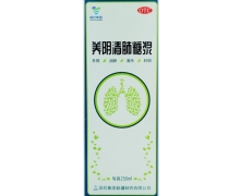 国药集团养阴清肺糖浆价格对比 250ml