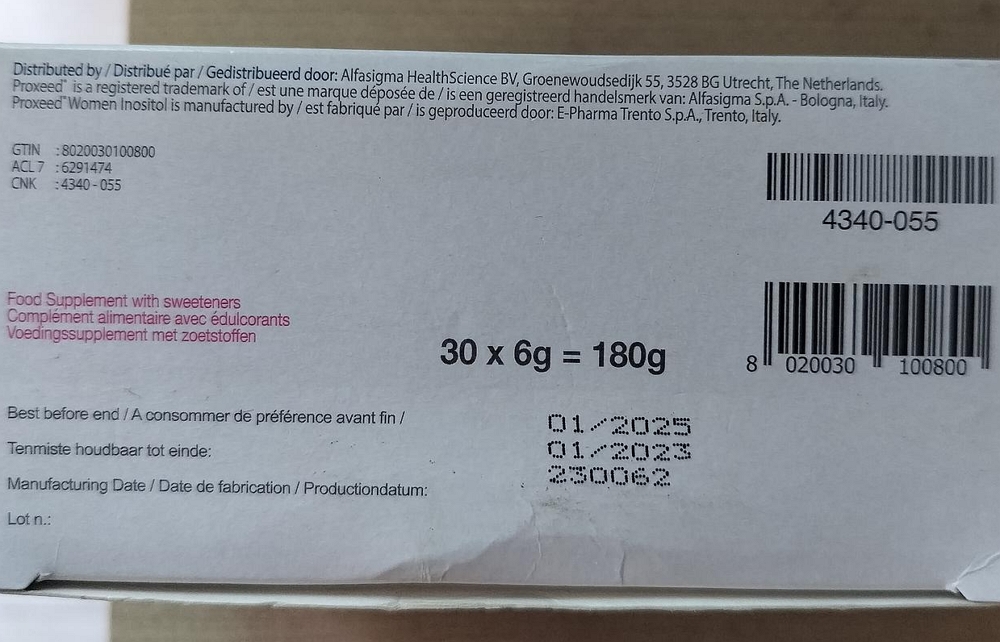 Proxeed INOSITOL WOMEN