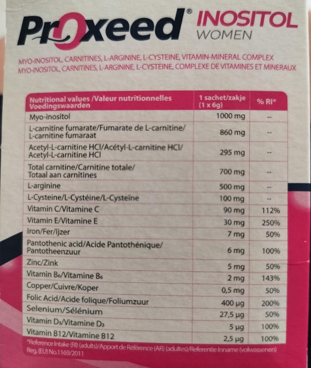 Proxeed INOSITOL WOMEN