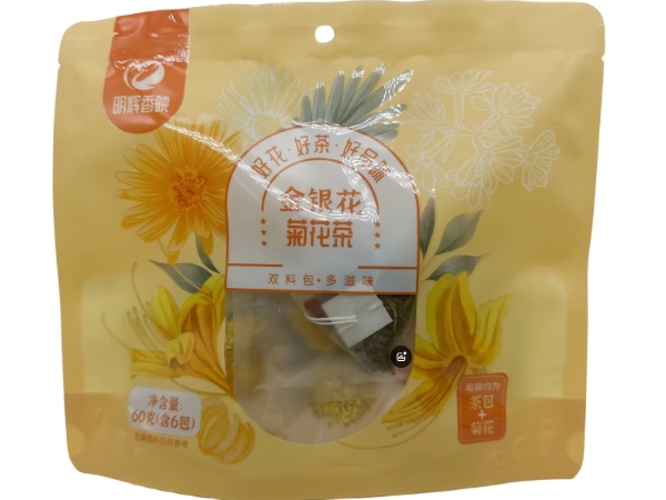 金银花菊花茶