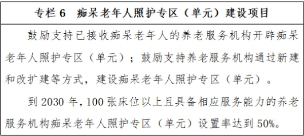 应对老年期痴呆国家行动计划