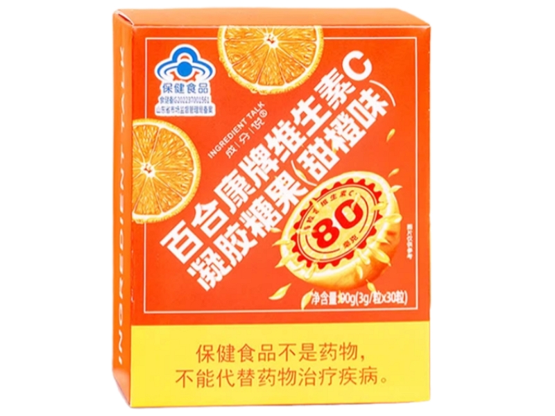 百合康牌维生素C凝胶糖果(甜橙味)