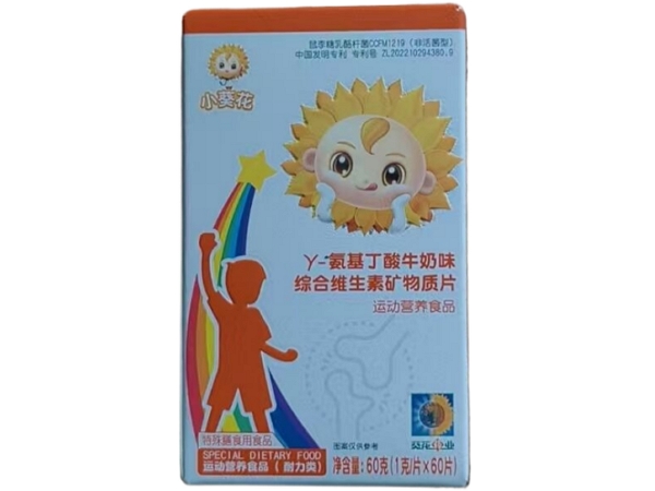 γ-氨基丁酸牛奶味综合维生素矿物质片