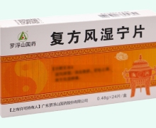 复方风湿宁片价格对比 24片 广东罗浮山
