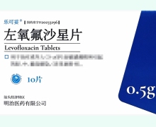 乐可妥左氧氟沙星片价格对比 0.5g