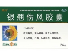 银翘伤风胶囊价格对比 24粒 葵花药业