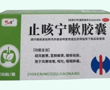 修正堂止咳宁嗽胶囊价格对比 56粒