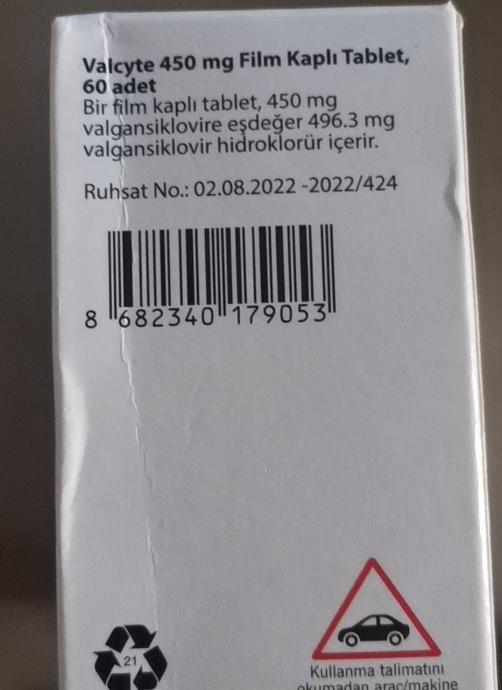 Valcyte Film Kaph Tablet
