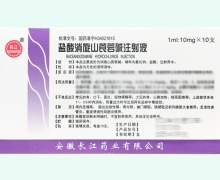 长江盐酸消旋山莨菪碱注射液 1ml:10mg