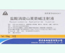 盐酸消旋山莨菪碱注射液价格对比 郑州卓峰制药