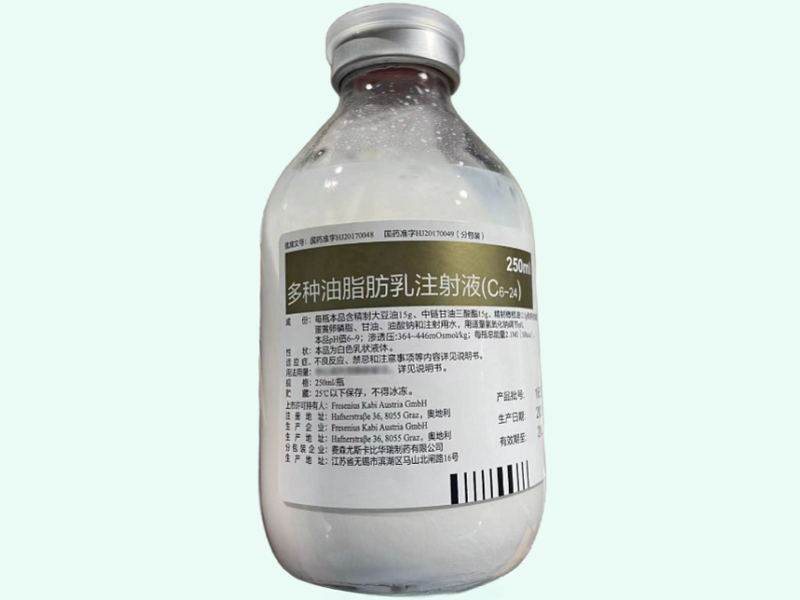 多种油脂肪乳注射液(C6～24)