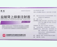 盐酸肾上腺素注射液价格对比 10支 民生