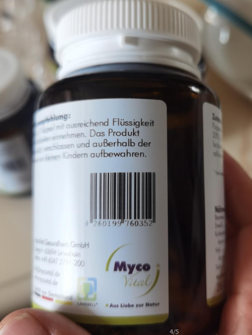 Myco vital CORDYCEPS REISHI