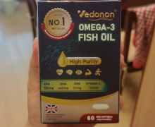 Vedonon OMEGA-3 FISH OIL的真伪？