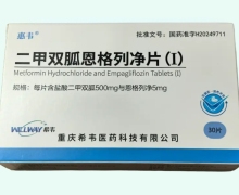 惠韦二甲双胍恩格列净片(Ⅰ)价格对比