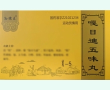 孙邈王嘎日迪五味丸价格对比 50粒
